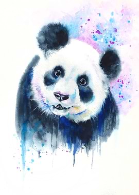 Panda Painting