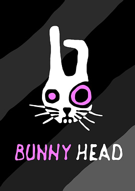 Bunny Head Minimal Design