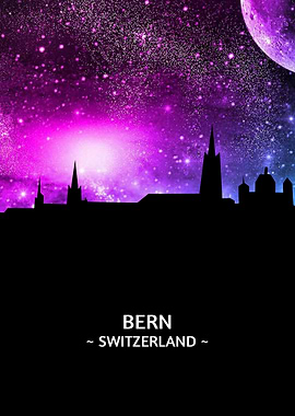 Bern Switzerland Skyline