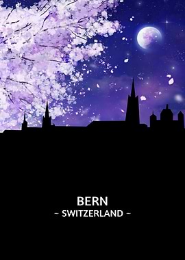 Bern Switzerland Skyline