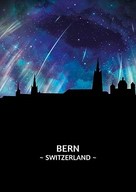 Bern Switzerland Skyline
