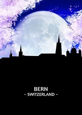 Bern Switzerland Skyline