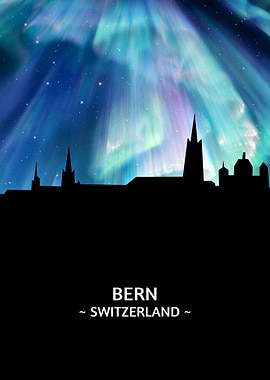 Bern Switzerland Skyline