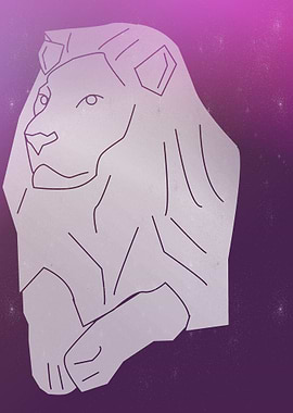 space lion