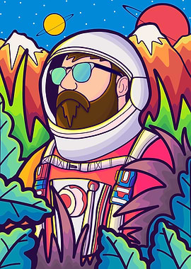 The astronaut dude