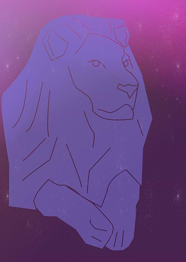 space lion