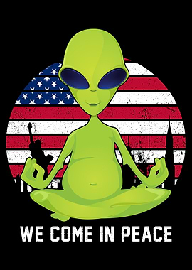 Yoga we come in peace