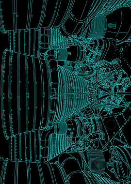 Green Neon Rocket Booster