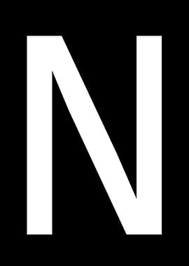 Letter N