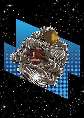 American Football Spaceman
