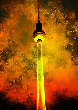 Fiery Fernsehturm