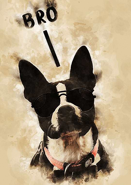 Dog Wall Art Frenchie