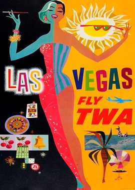 Las Vegas Vintage Poster