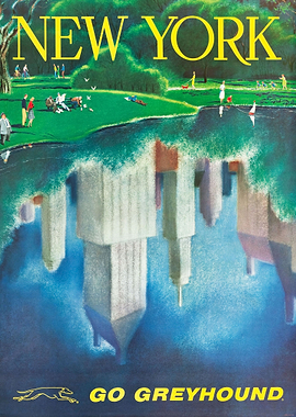 New York Vintage Poster