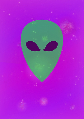 minimalist alien