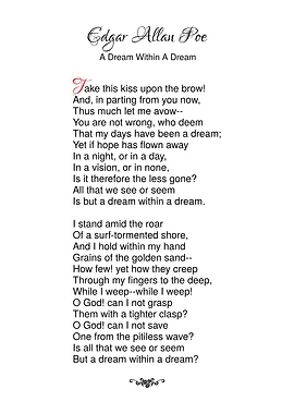 Poe A Dream Within A Dream
