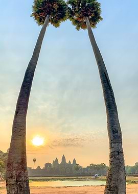 Angkor Wat at sunrie