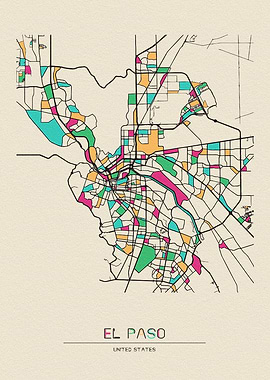 El Paso Map