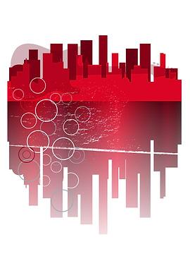 Abstract Guitar City