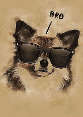 Dog Wall Art Chihuahua