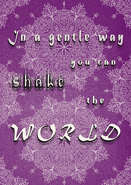 Shake the World Purple