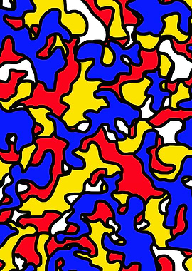 Mondrian Camouflage