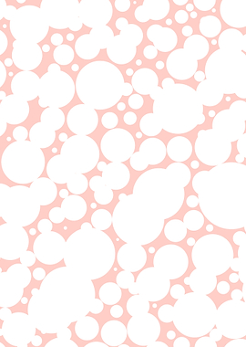 Pink With White Circles