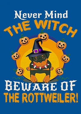 Rottweiler funny poster