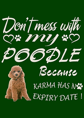 Poodle Poster