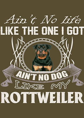 Rottweiler art funny