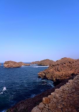 Top View Of South Ocean