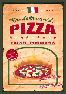 Traditional Pizza Rtro Vi