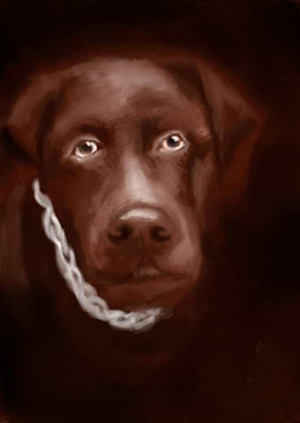 DOG PORTRAIT ART WORK