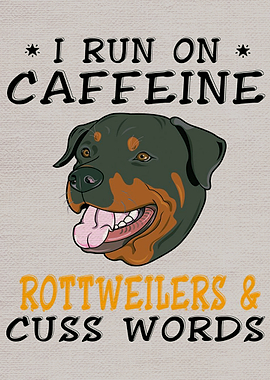 Rottweiler art funny