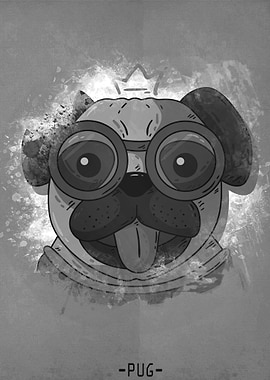Best Pug Poster 4 Wall Art