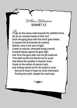 Shakespeare Sonnet 60