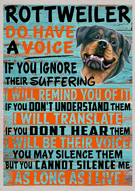 Rottweiler art funny