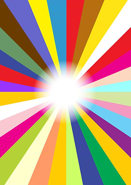 Bright Ray Background