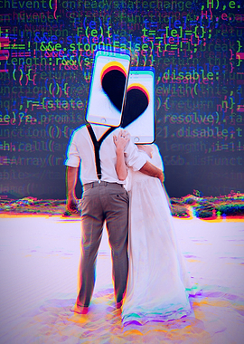Pixelated relationship