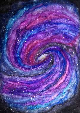 Cosmos Violet Blue Cluster