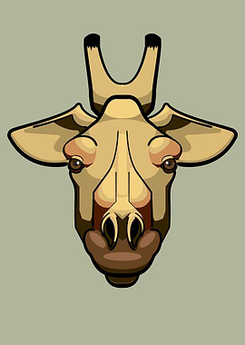 Giraffe portrait