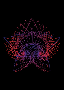 minimal line art abstract