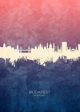Budapest Hungary Skyline