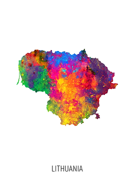 Lithuania Map