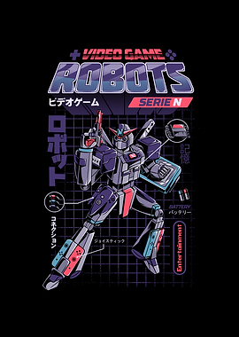 VIDEO GAME ROBOT MODEL N