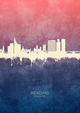 Reading England Skyline