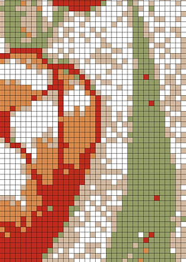 Tulips Pixel Art Part 5