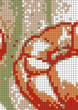 Tulips Pixel Art Part 6