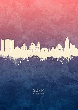 Sofia Bulgaria Skyline