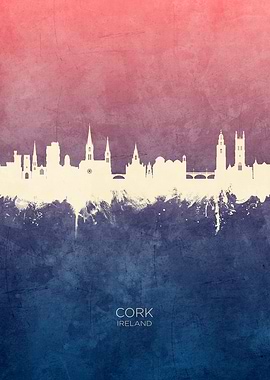 Cork Ireland Skyline